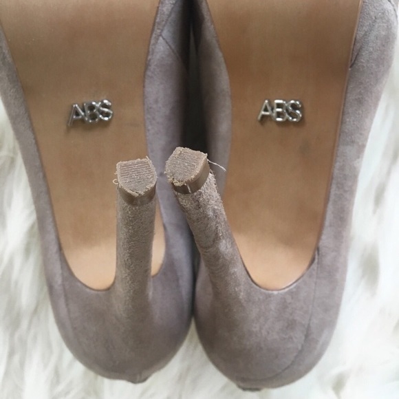 ABS | Faux suede ankle booties - Picture 7 of 8
